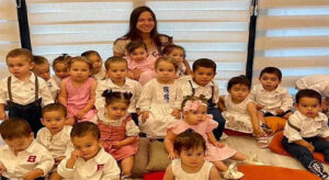 A 26 year old Russian woman is the mother of 22 children