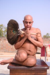 Mahaparna of Acharya Shri Viharsh Sagar Ji Maharaj after 40 fasts