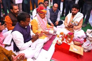 Bhoomi Pujan-Inauguration of development works done in Ujjain
