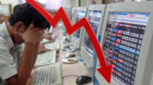 Outcry in the stock market, investors lost Rs 7.6 lakh crore