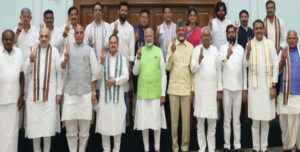 Allies also submitted letters in support of Modi, elected leader of parliamentary party, narendra modi again pm