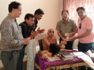 The first Chaturmas in the history of Indore, where human therapy, education festival is celebrated and 10 percent of the amount of Kalash Sthapana is celebrated – will be done by introvert Muni Shri Pujya Sagarji.