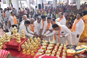 Grand Varsha Yoga Kalash Sthapana 2024 Sanand completed